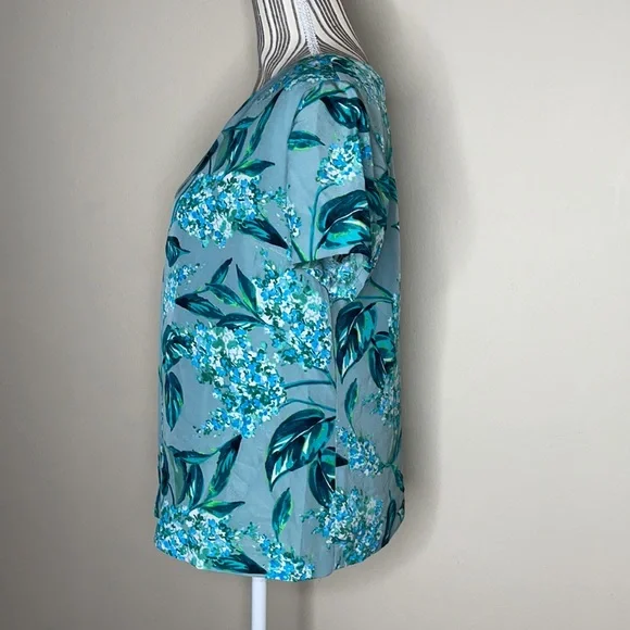 J. Crew blouse lightweight camp top blouse M - Picture 3 of 12